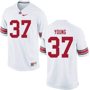 Men's Ohio State Buckeyes #37 Craig Young White Nike NCAA College Football Jersey Lifestyle CEP5544ER